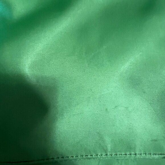 Coach Swingpack, Green Satin - Picture 4 of 11